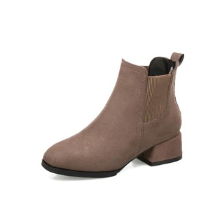 1109BD- Giày boot da lộn thời trang nữ
