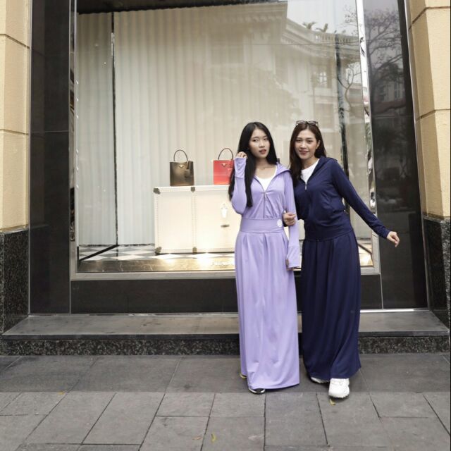 Váy chống nắng thông hơi