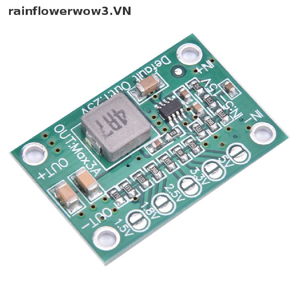 Bảng Mạch Hạ Áp DC 5~16v Sang 1.25v 1.5v 1.8v 2.5v 3.3v 5v 3A Chuyên Dụng