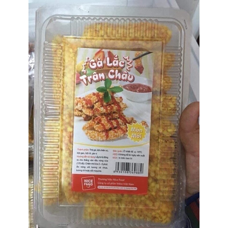 Gà lắc trân châu Nicefood 500g - Ngon quên sầu - Giao hàng Hà Nội