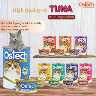 Pate cho mèo ostech gourmet lon 80g thái lan