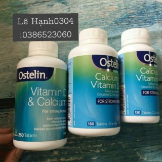 Thực phẩm Vitamin D Ostelin Australia 250 viên