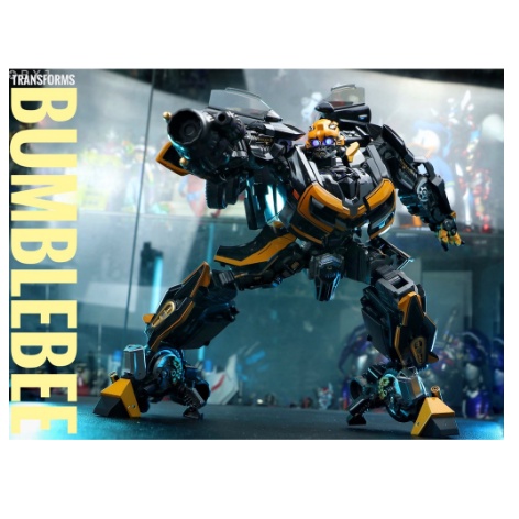 Mô hình BumbleBee BB02  Black Warrior, đồ chơi Tranformer người máy lắp ráp  BB-02 Black Mamba Robot ô tô BB 02