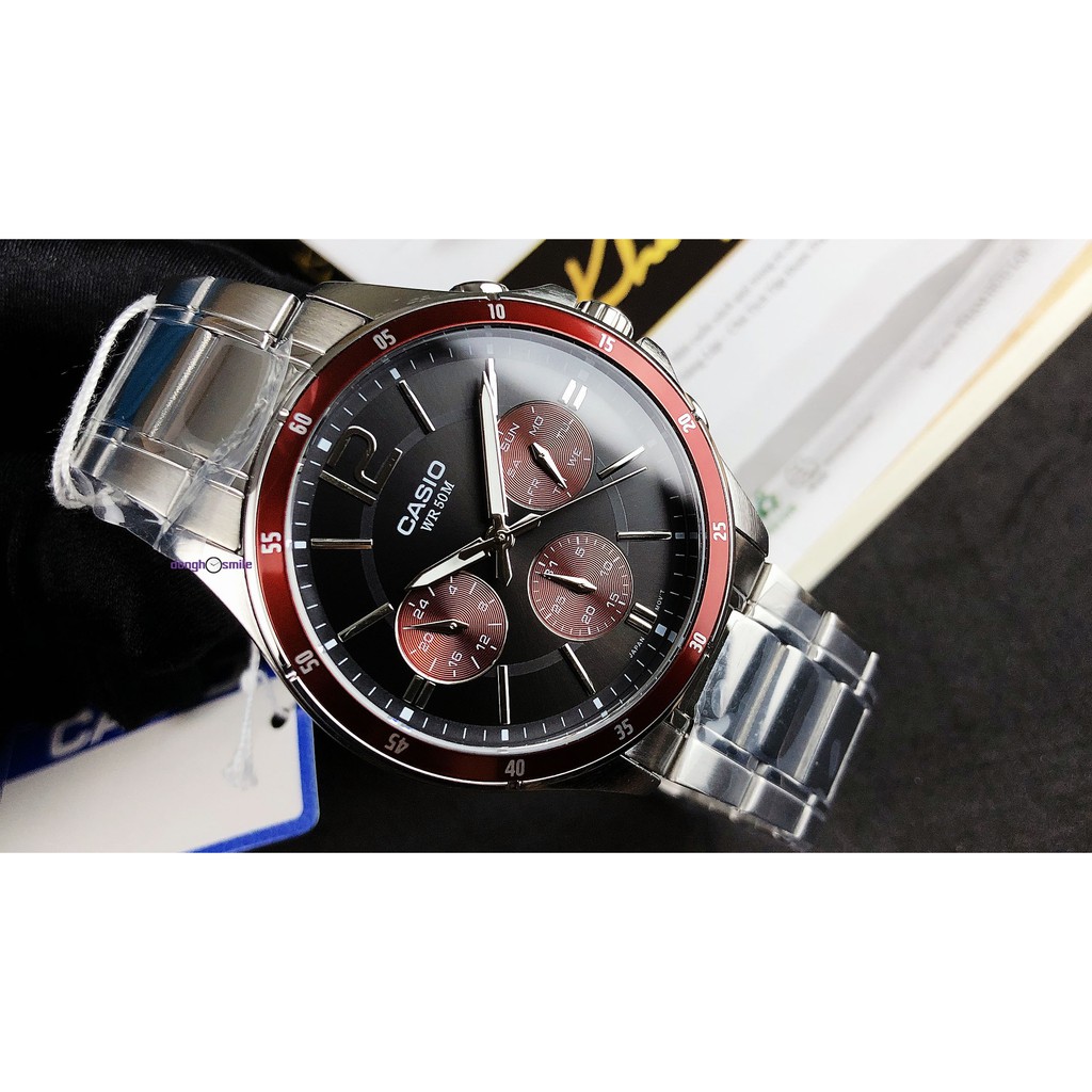 Đồng hồ nam Casio dây thép MTP-1374D-5AVDF