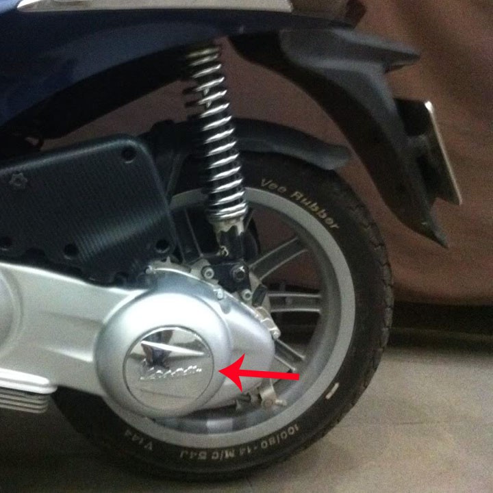 Ốp côn hợp kim dành cho xe máy VESPA LX - A308