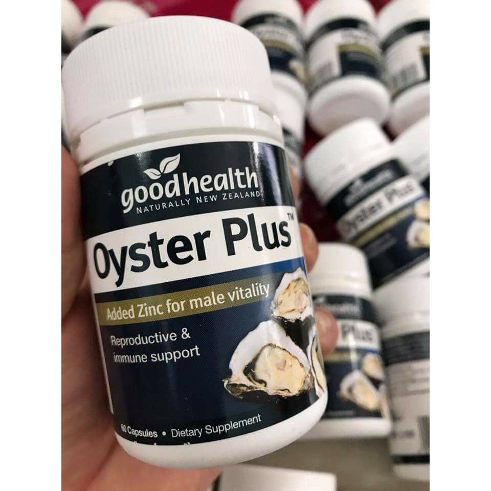 Tinh Chất Hàu Dài Oyster Plus Good Health 60 viên dành cho nam giới | Thế Giới Skin Care