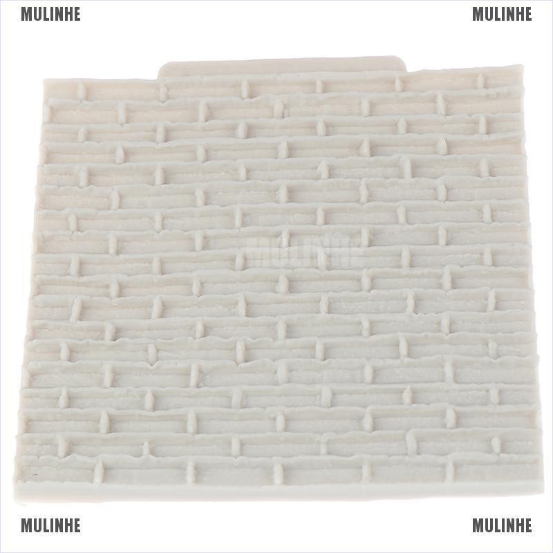 Khuôn Silicone Làm Bánh / Đất Sét / Kẹo Đường Hình Bức Tường