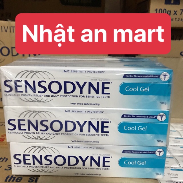 KEM ĐÁNH RĂNG SENSODYNE C00L GEL 100g