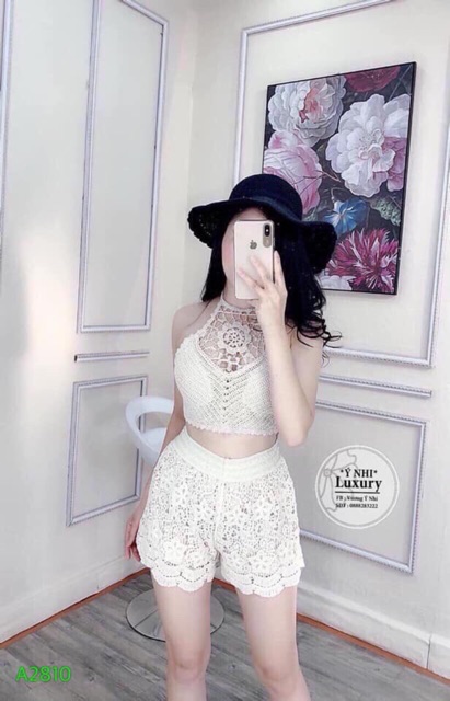 Quần sooc ren hot hit - cạp vừa - cạp nhỏ