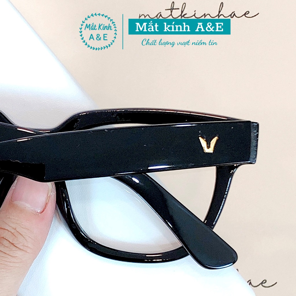 Mắt kính cận Wild Wild  mắt vuông gọng kính nhựa kiểu dáng trẻ trụng năng động A&amp;Eeyewear