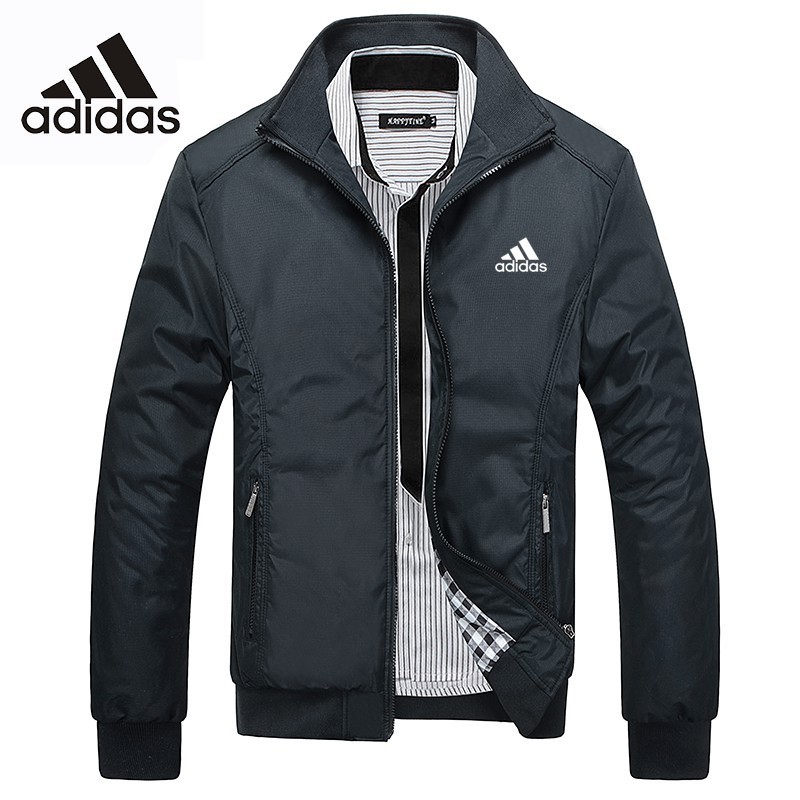 HÀNG NHẬP KHẨU -  Áo khoác Bomber Adidas kháng nước giữ ấm chất lượng cao cho nam - Hàng Nhập Khẩu