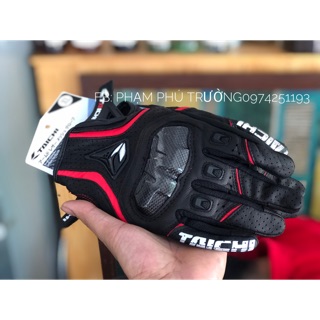 Găng tay Motor Taichi gù Carbon Chính Hãng