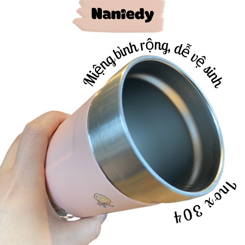 Cốc Cafe Giữ Nhiệt Ly Uống Nước Coffee Inox 304 Cao Câp 550ml có nắp