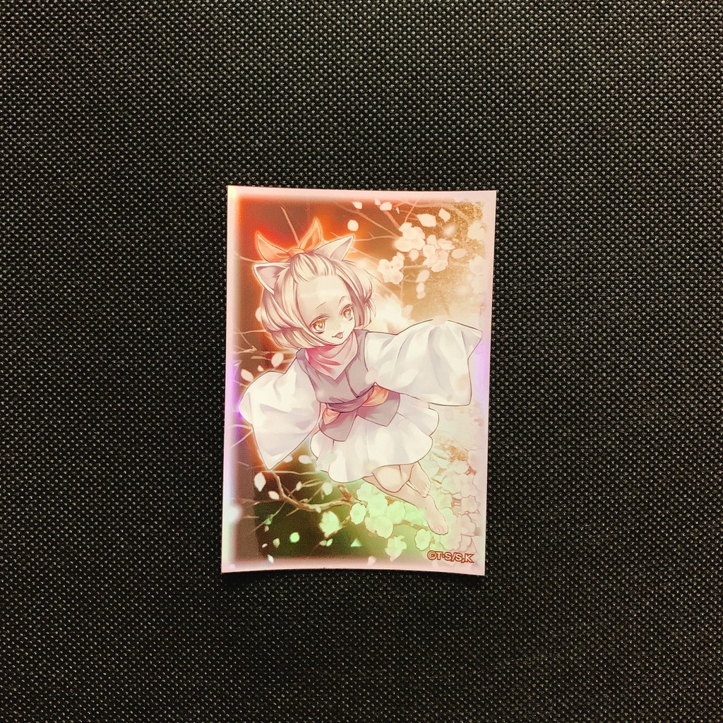 01 miếng bọc thẻ bài Yugioh chính hãng Konami hình Ash Blossom & Joyous Spring