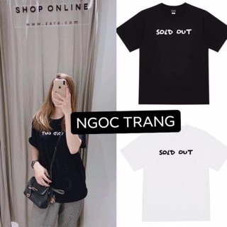 Aó phông sold out