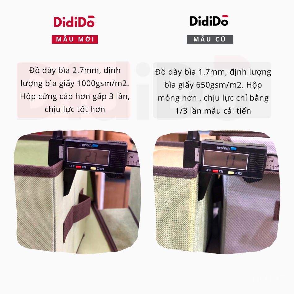 Combo 2 hộp đựng đồ DidiDo Cải Tiến