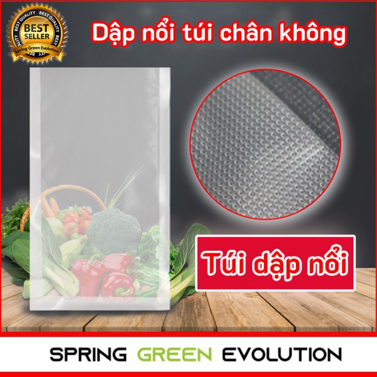 Túi Hút Chân Không 1 Mặt Nhám B2D 12cm*20cm. Dùng Bảo Quản, Nâng Cao Giá Trị SP. Thương Hiệu SGE Thailand flasksale