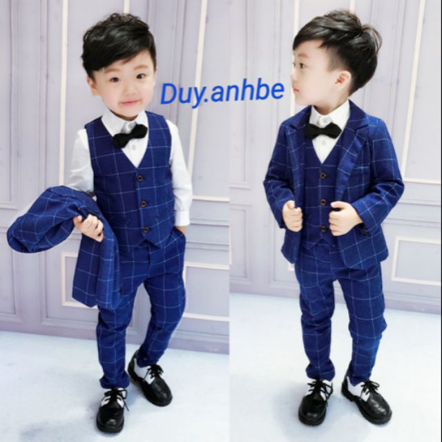 Bộ vest bé trai