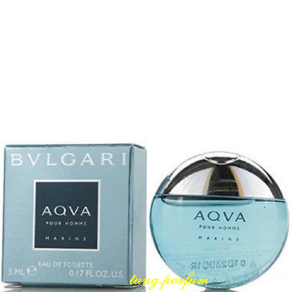 Nước Hoa Nam 5Ml Bvlgari Aqva Pour Homme Marine, tung.perfum Hàng Hiệu Từ Hãng.