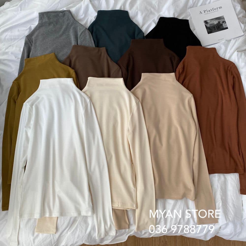 Áo len dệt giữ nhiệt cổ A102129 | BigBuy360 - bigbuy360.vn