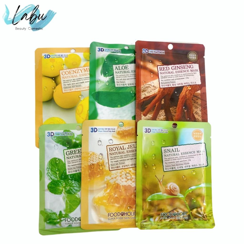 Mặt Nạ Giấy Nưỡng Da 3D Mark Hàn Quốc Chính Hãng 23gr, Labu Beauty, 043D