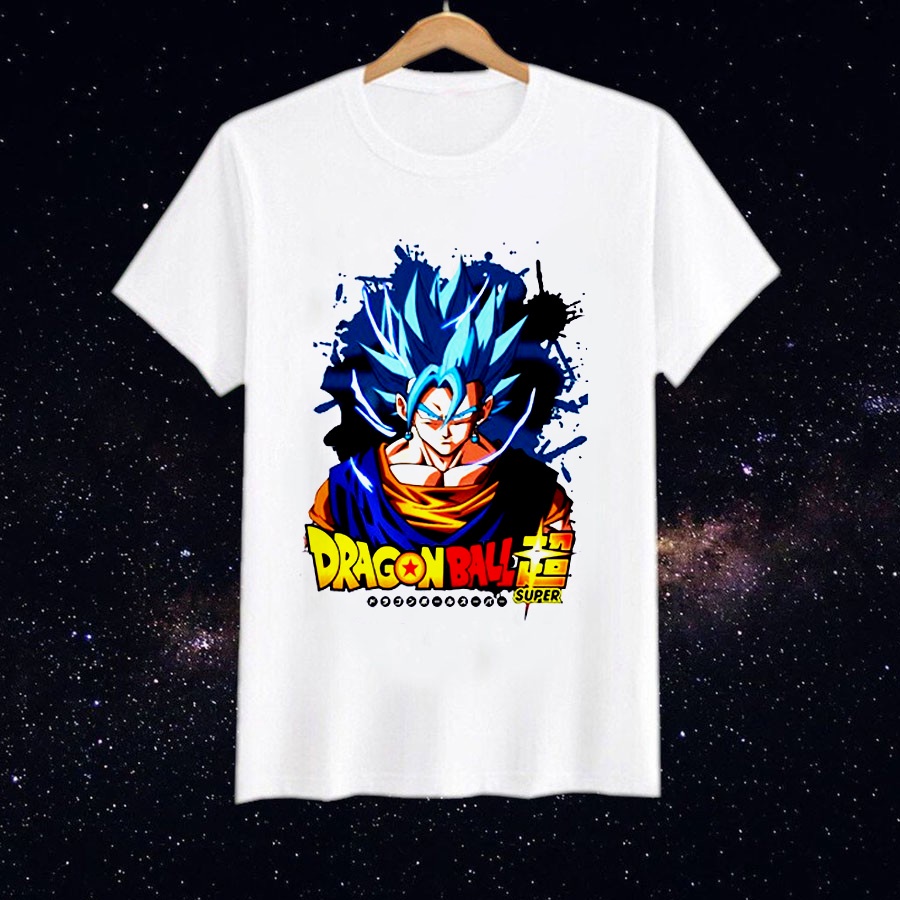 Áo Thun In Hình Dragon Ball VEGITO (Có Size Trẻ Em ) độc đẹp