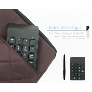 Bàn phím số không dây và Bluetooth 5.0