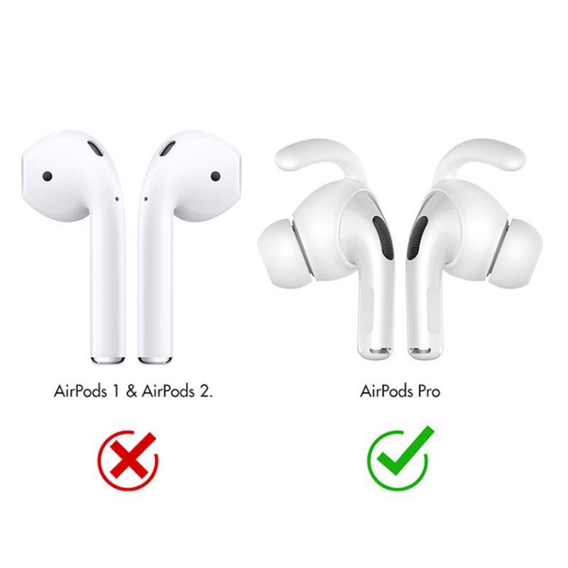 Set 3 Cặp Nút Bọc Đầu Tai Nghe Bằng Silicon Mềm Cho Airpods Pro