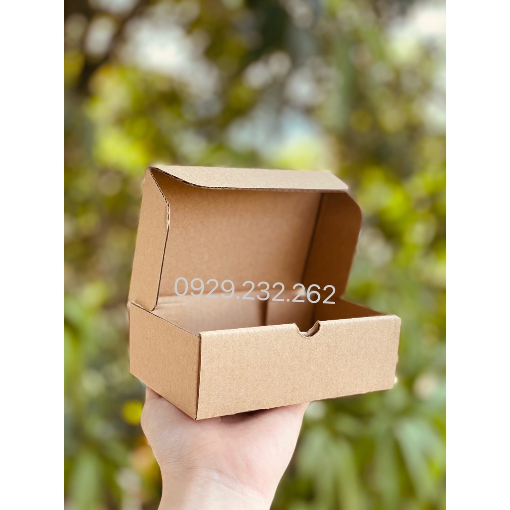 10 hộp carton gửi COD 12x8x4cm