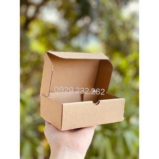 10 hộp carton gửi cod 12x8x4cm