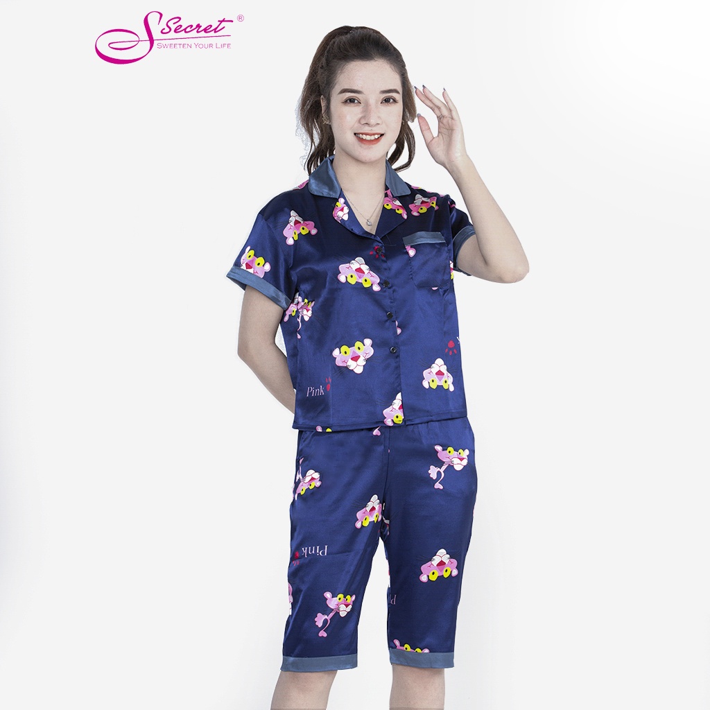 [Mã LT50 giảm 50K đơn 150K] Đồ bộ mặc nhà ngủ nữ pijama cộc tay SWEETEN YOUR LIFE SXH2127