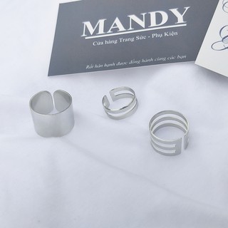 Nhẫn Kiểu Dáng/ Phong Cách Cá Tính