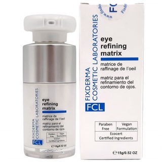Fixderma gel giảm nếp nhăn, thâm quầng, bọng mắt​​-fcl eye refining matrix 15g