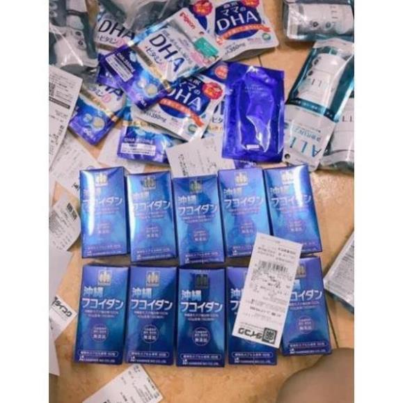 Hộp đựng Fucodan xanh Nhật bản