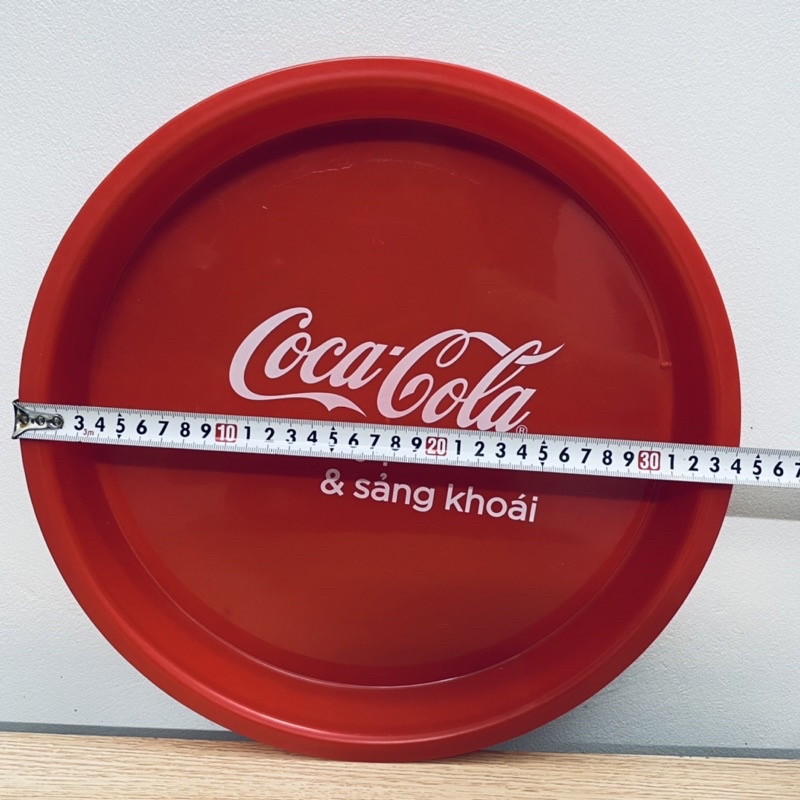 Khay bưng bê đồ ăn/uống Coca Cola đường kính 31cm