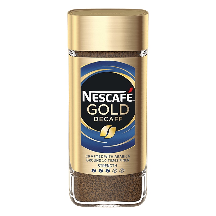 [SenXanh Emart] Cà phê Arabica nguyên chất hòa tan Nescafé® Gold Decaff 100g - Không Caffein- Nhập khẩu từ Anh