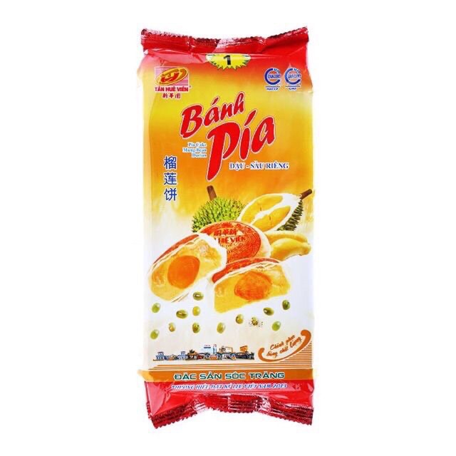 BÁNH PÍA ĐẬU XANH SẦU RIÊNG CÂY LỚN