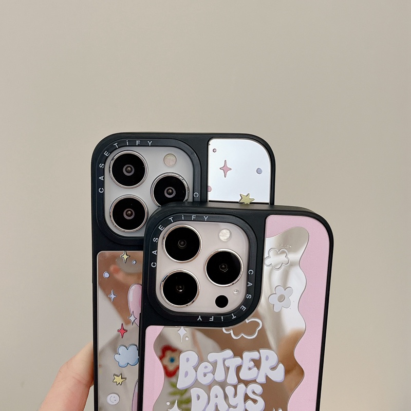 Ốp Điện Thoại Silicon Mềm Tráng Gương Hình Hoa Cho iPhone X XS XR 11 12 13 14 Plus Pro Max