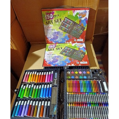 Hộp Màu Tập Tô Vẽ 150ct Chi Tiết Dành Cho Bé