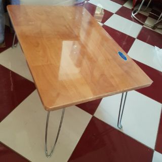 Bàn xếp 4×6 mặt gỗ  chân láp