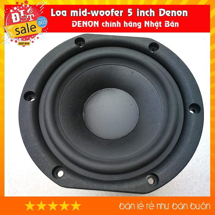 Củ loa rời mid bass Denon D-M39 HIFI 5inch 6ohm 40w DIY loa Siêu bass từ DiySpeaker