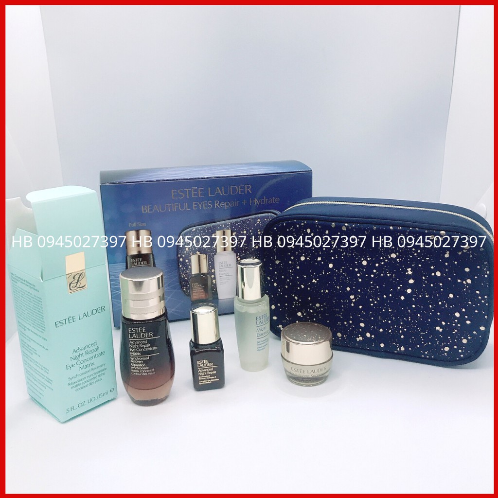 [GIẢM 50%=MÃ: HBCOMAT50] Bộ Sản Phẩm Dưỡng Mắt Estee Lauder Beautiful Eyes–Repair and Hydrate-DATE 11/2022