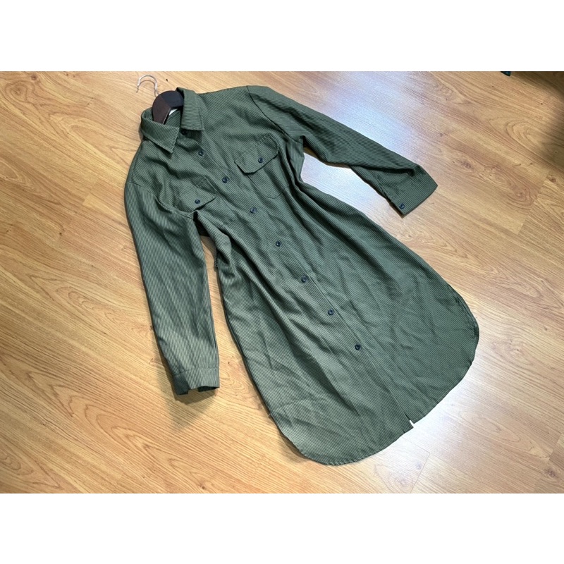 Váy đầm nữ dáng sơ mi 2hand phong cách Hàn Quốc chất liệu đẹp size M