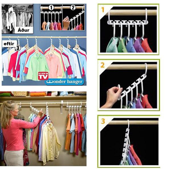 Móc treo quần áo đa năng wonder hanger