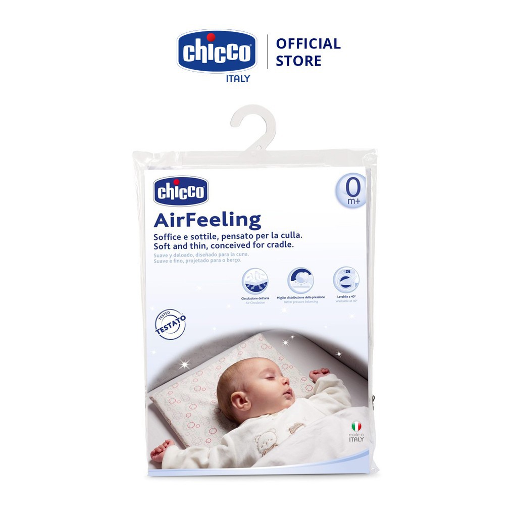 Gối chống bẹt đầu thoáng khí Airfeeling Chicco