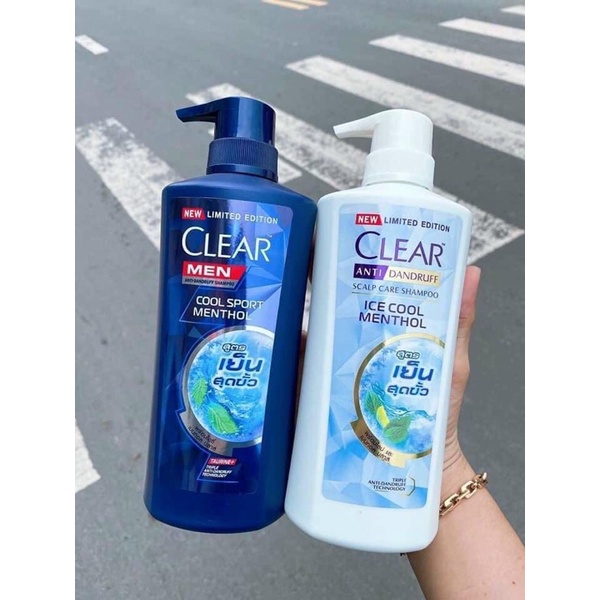 Dầu gội đầu Clear Men | Clear bạc hà | Dầu Gội Clear Thái Lan