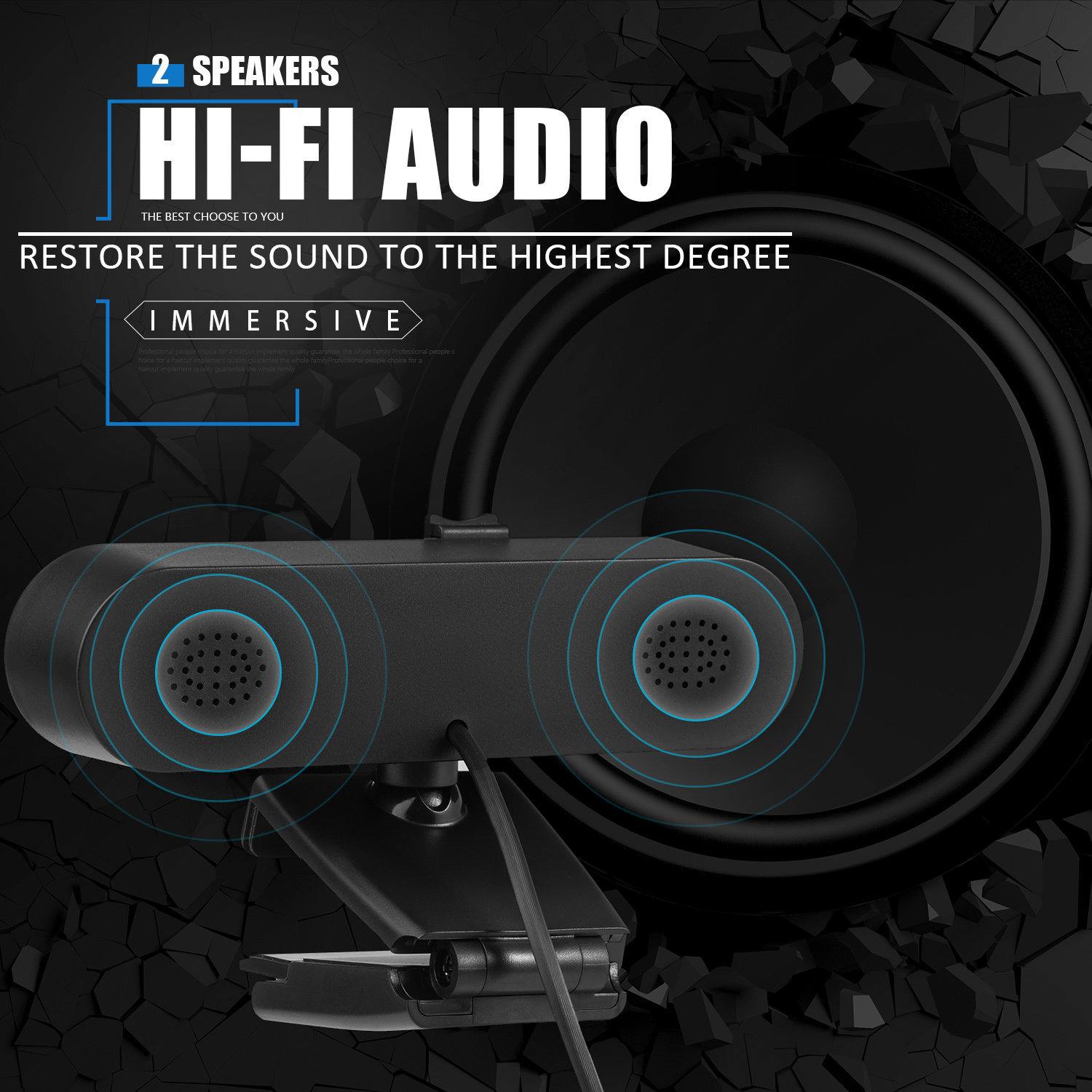 Webcam 1k / 2k / 4k Full Hd 1080p 60fps Dành Cho Máy Tính | BigBuy360 - bigbuy360.vn