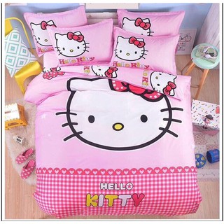 Set chăn phao ga gối cotton poly nhập khẩu