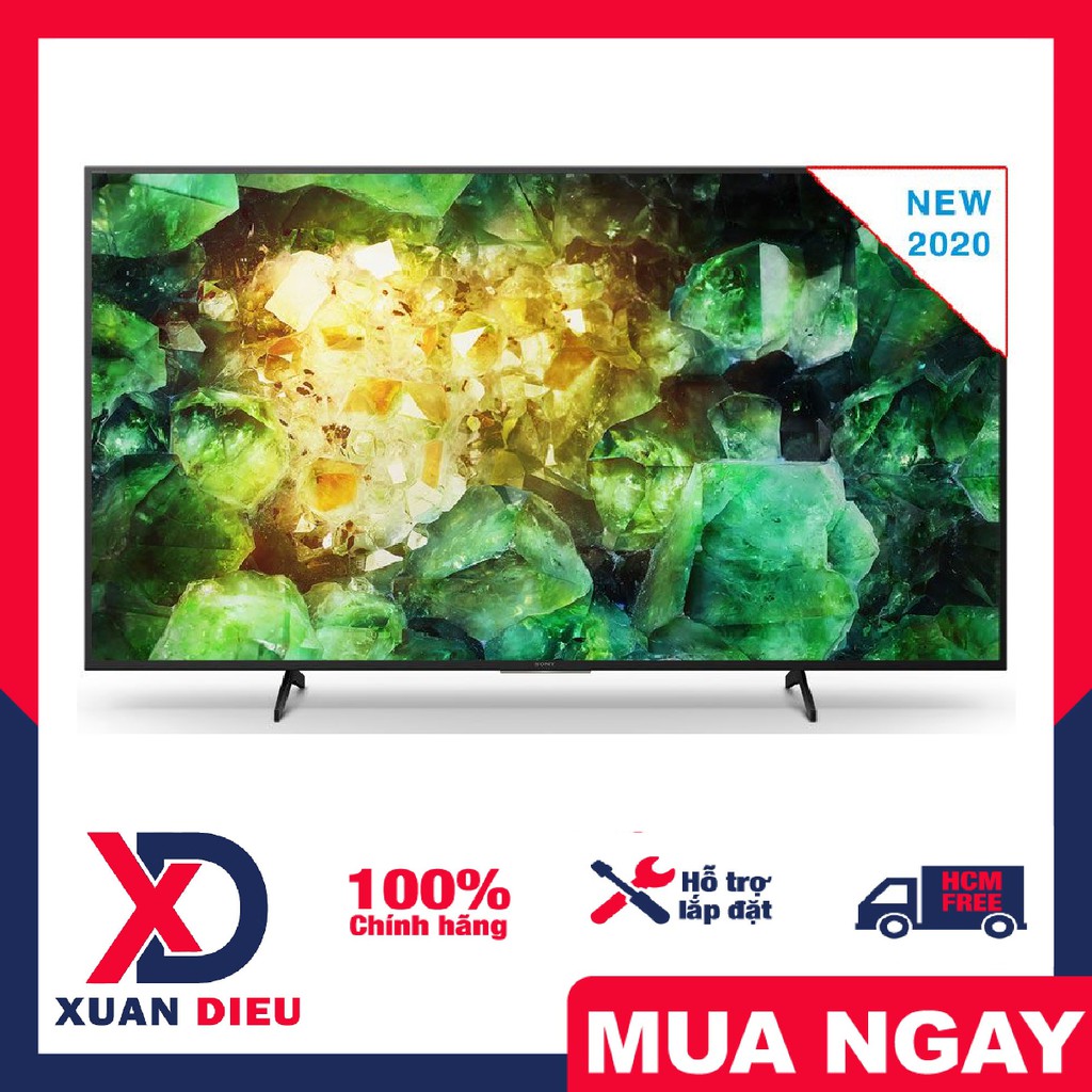 Android Tivi 4K Sony 55 Inch KD-55X7400H - Hệ Điều Hành Android, kiếm giọng nói, Miễn phí vận chuyển HCM