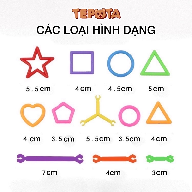 Bộ Đồ Chơi Lắp Ghép Hình Que Thông Minh 150 Chi Tiết Cho Bé Sáng Tạo Hộp 11x9x10cm CD02